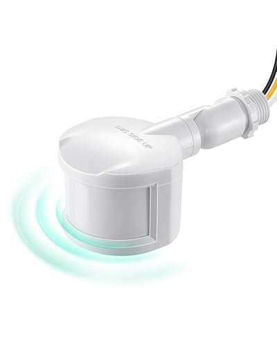 EDISHINE Motion Sensor, 180-Degree Replacement Motion...