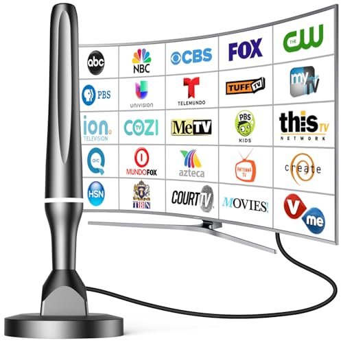2025 Antenna for Smart TV Without Cable, Indoor 4K Long
