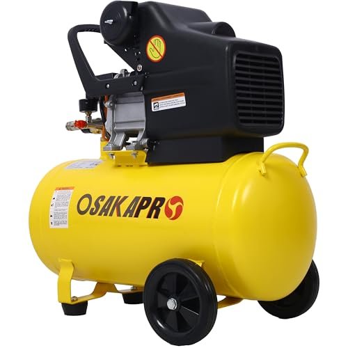 3.5HP Portable 10 Gallon Ultra Quiet Air Compressor with...