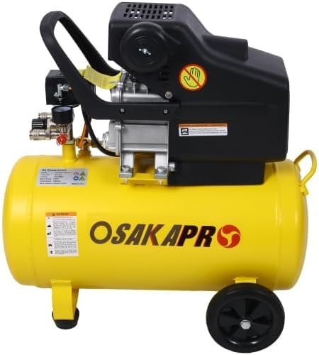 Oil-Lubricated Air Compressor Tank Ultra Quiet Horizontal...