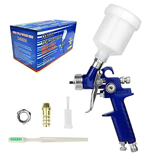 Tosucs HVLP Spray Gun with 1.0mm Tip Gravity Feed