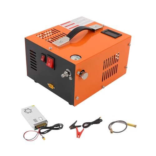 LGXSHOP PCP Air Compressor, 4500PSI Portable PCP 12V/110V