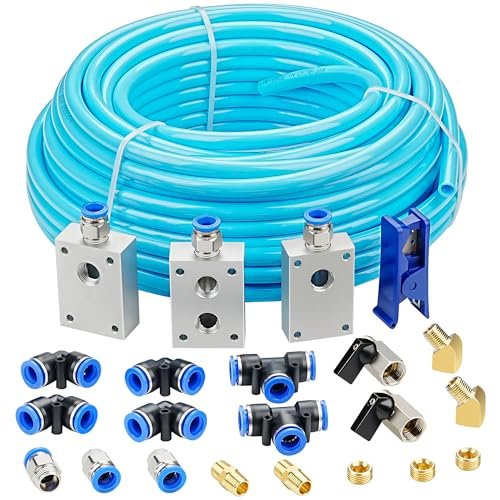 1/2″OD Compressed Air Piping System and Shop Air Line Kit