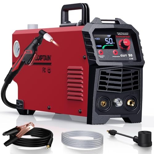 ARCCAPTAIN Plasma Cutter, [Large LED Display] 50Amps Dual...