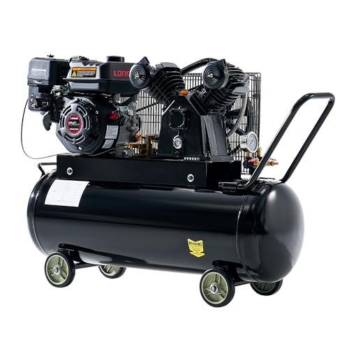 Albott 6.5HP Gas Powered Air Compressor, 20 Gallon