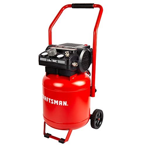 Craftsman Air Compressor, 10 Gallon Peak 1.8 HP, Oil-free