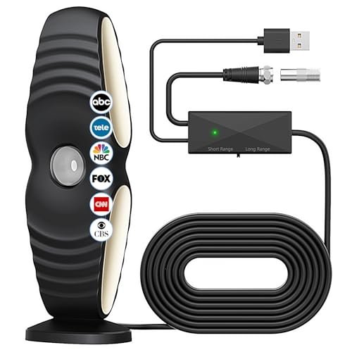 2025 TV Antenna for Smart TV Indoor Local Channels HD.