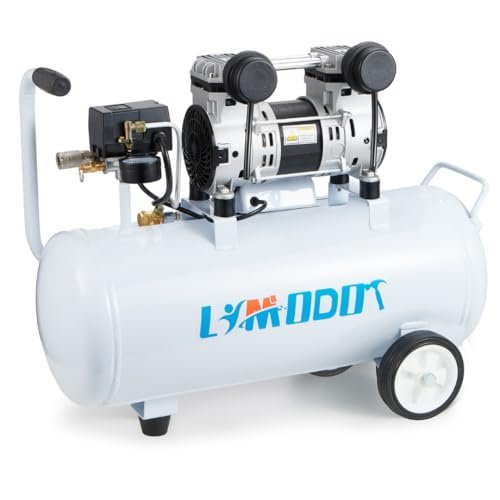 Air Compressor, Quiet Air Compressor, Only 68dB, 8-Gallon,...