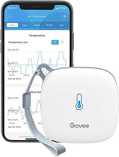 Govee WiFi Thermometer Hygrometer H5179, Smart Humidity...