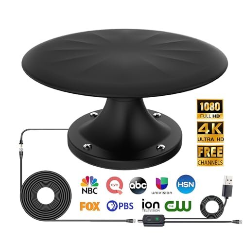 RV TV Antennas Roof Mounted, 720° Long Range...