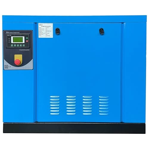 HPDAVV 208-230V 3-Phase Rotary Screw Air Compressor 10HP...