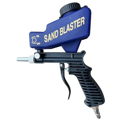 Sand Blaster Gun for Air Compressor, Paint/Rust Remover.