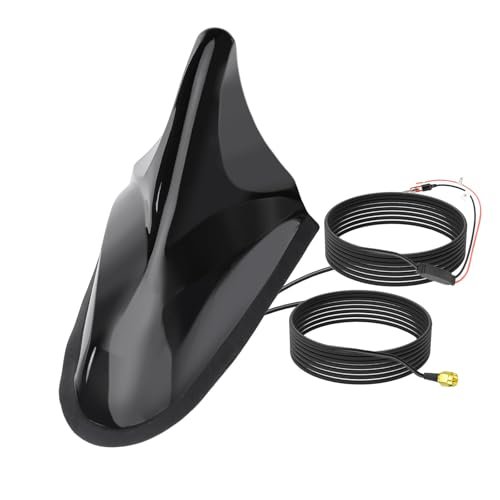 Eightwood Shark Fin Amplified FM AM Car Radio GPS Antenna.