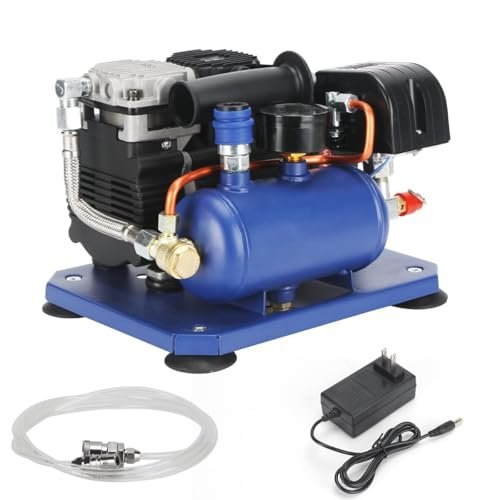 Electric Air Compressor Cordless, Quiet Portable Air For...