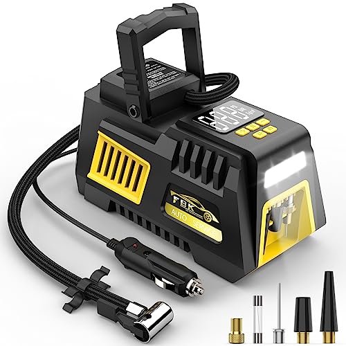 Portable Tire Inflator Digital Air Compressor 12V Auto...