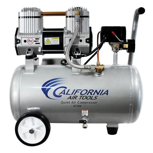 California Air Tools CAT-4710W 1.0 HP Quiet, Oil-Free Air...