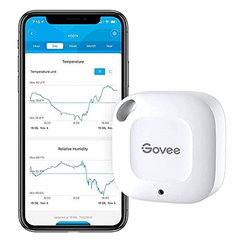 Govee Bluetooth Hygrometer Thermometer, Wireless...