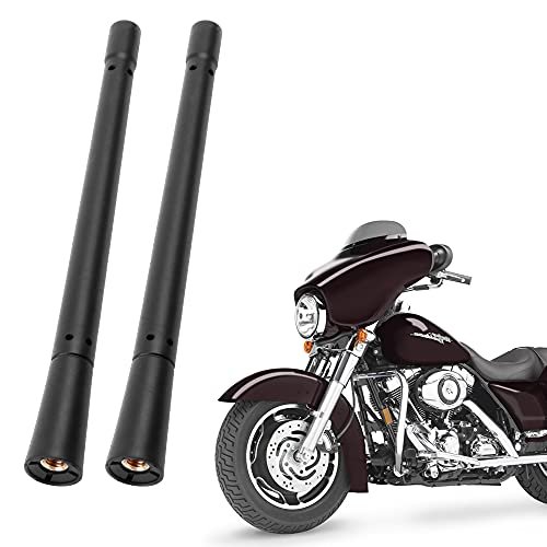 KSaAuto H12 Pair AM/FM Radio Antenna for Harley Davidson...