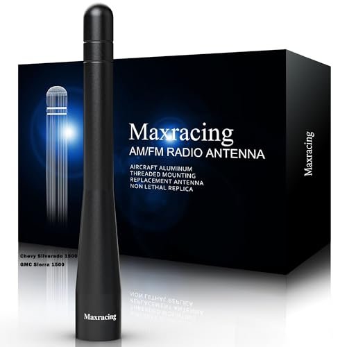 MAXRACING Short Truck Antenna Compatible with 2006-2026...