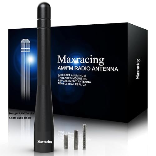 MAXRACING Short Truck Antenna Compatible with 1994-2026...