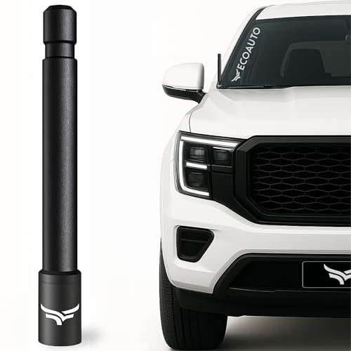 EcoAuto 5'' Universal Short Stubby Truck Antenna Anti Theft.
