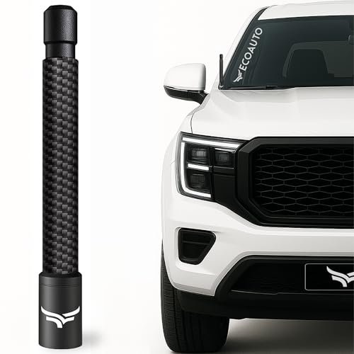 EcoAuto 5'' Universal Short Stubby Truck Antenna Anti Theft.