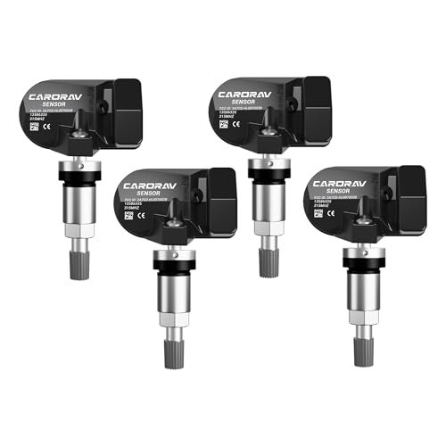 TPMS Sensor GM, 4-Pack Tire Pressure Monitoring System...