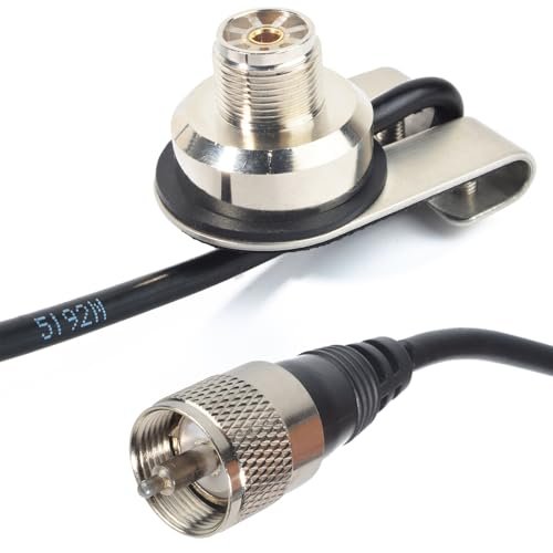 HYS Heavy-Duty Trunk Lid Antenna Mount Bracket Base for...