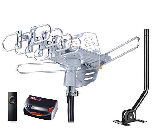 PBD WA-2608 Amplified Outdoor TV Antenna – Long Range,...