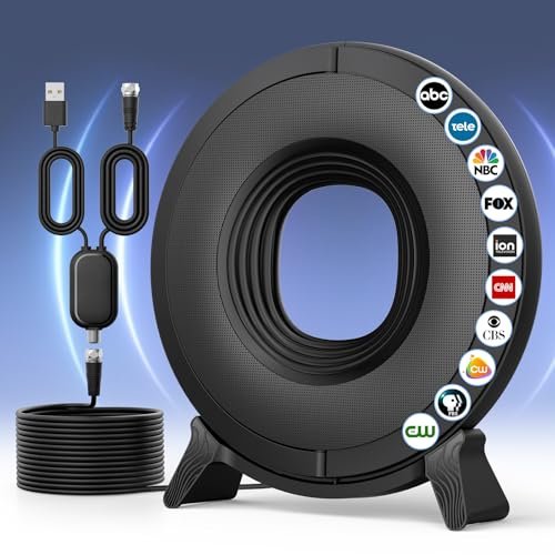 TV Antenna Indoor for Local Channels, 2025 4K Long Range.