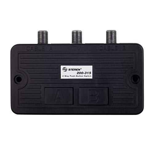 Coax Splitter 2 Way - Network Switch - Manual Transfer