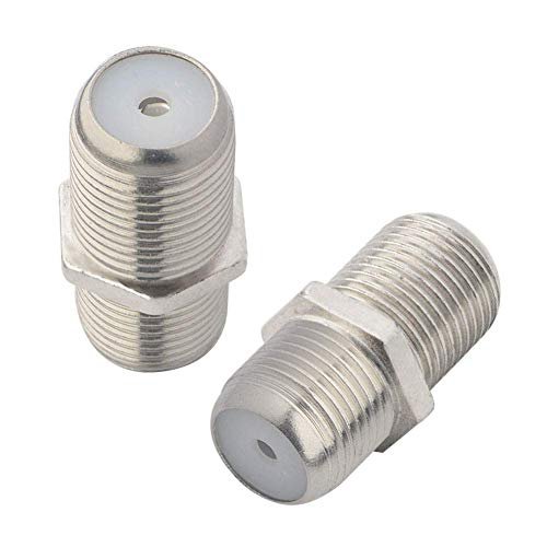 Boobrie 2-Pack F-Type Coaxial Cable Connector RG6 Adapter...