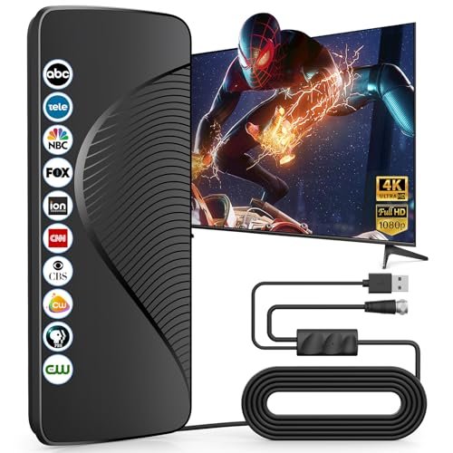 2025 Upgraded TV Antenna for Smart TV, 1600-Mile...