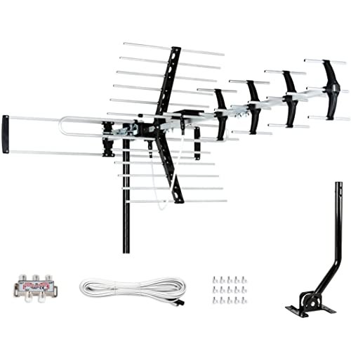 Five Star Outdoor HDTV Antenna up to 200 Mile Range