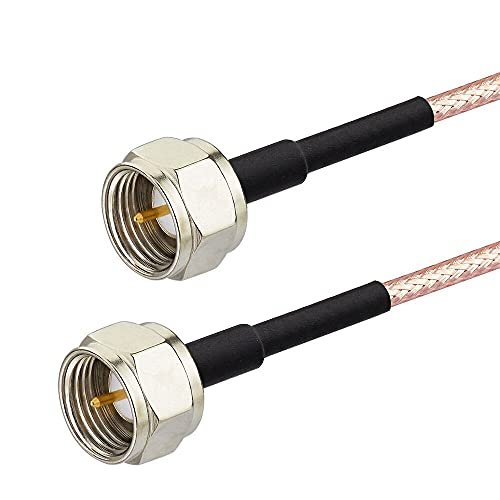SUPERBAT 3ft F-Type Coax Cable, 75 Ohm RG179