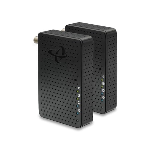 Hitron HTEM5 MoCA 2.5 Adapter Kit (2-Pack) 2.5Gbps Over Coax