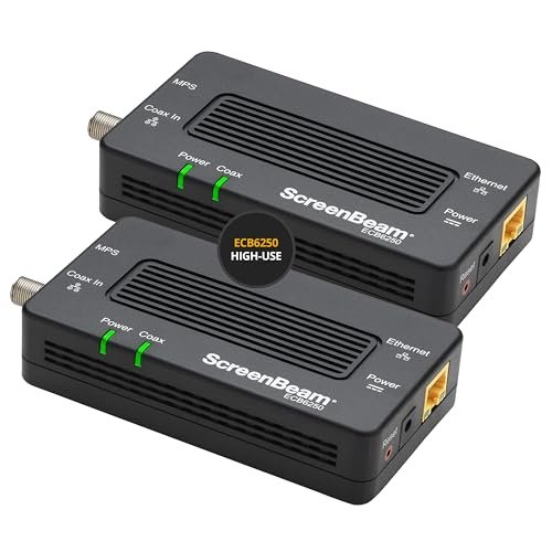 ScreenBeam MoCA 2.5 Network Adapter for Higher Speed...