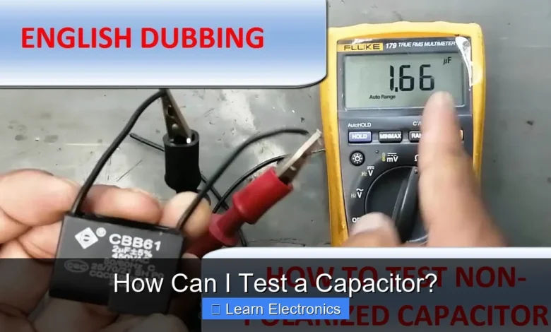 How Can I Test a Capacitor?