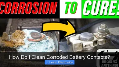 How Do I Clean Corroded Battery Contacts?