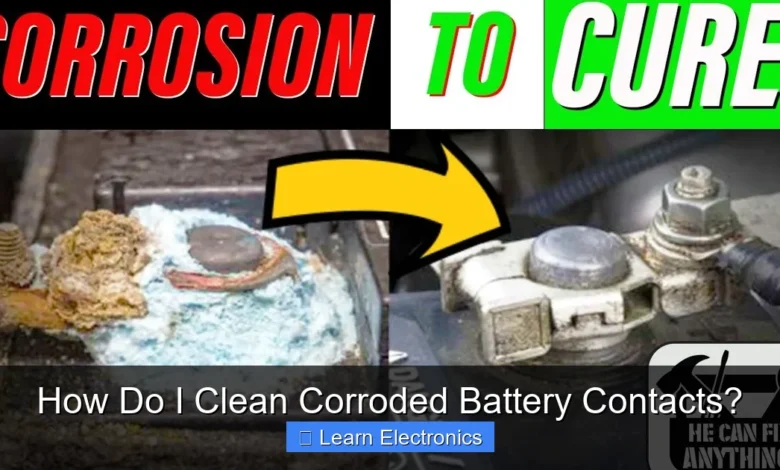 How Do I Clean Corroded Battery Contacts?