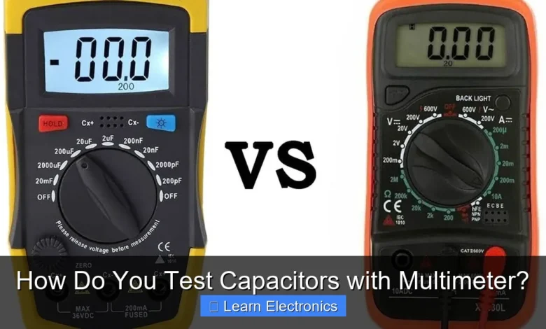 How Do You Test Capacitors with Multimeter?