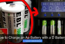 How to Charge an Aa Battery with a D Battery?