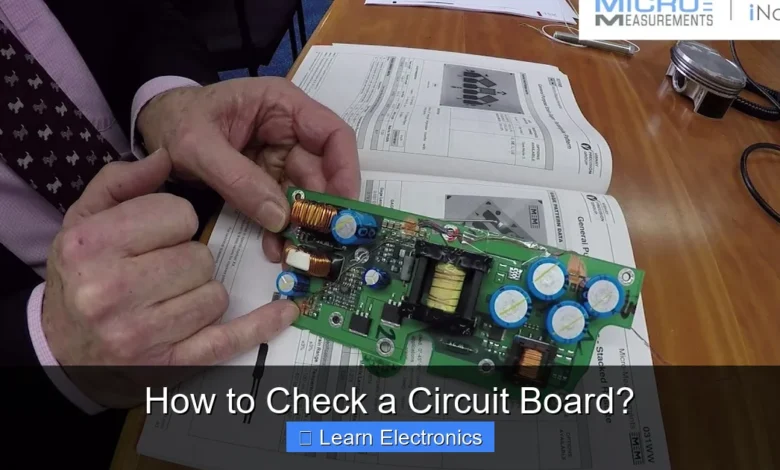 How to Check a Circuit Board?