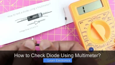 How to Check Diode Using Multimeter?