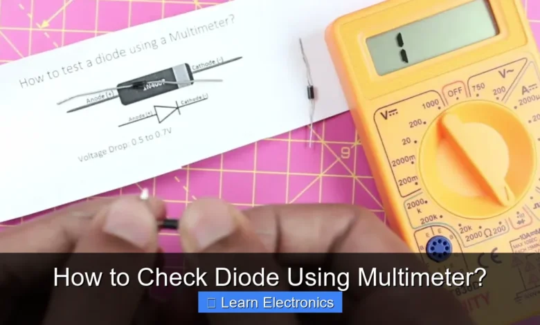 How to Check Diode Using Multimeter?