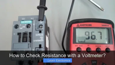 How to Check Resistance with a Voltmeter?