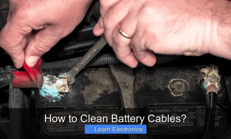 How to Clean Battery Cables?