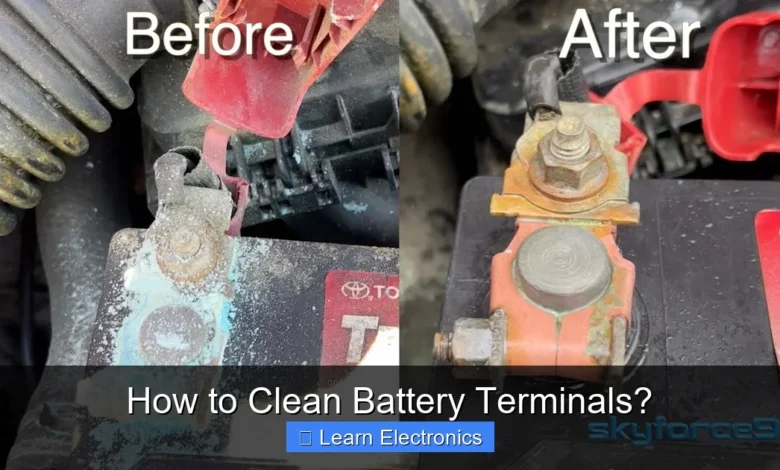 How to Clean Battery Terminals?