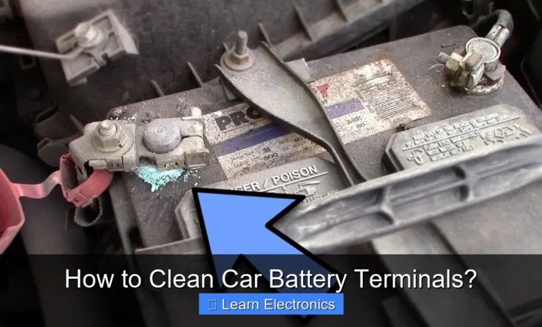 How to Clean Car Battery Terminals?