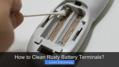 How to Clean Rusty Battery Terminals?